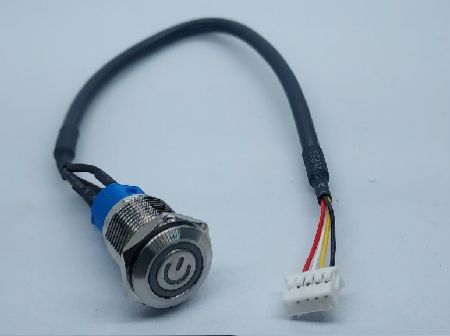 ワイヤーハーネス 2*5P TO IP67 防水等級プッシュボタンスイッチ OD:3.5mm L=250mm - ワイヤーハーネス-2X5P-TO-IP67-防水等級-プッシュボタン-スイッチ-OD-3.5mm-L=250mm
