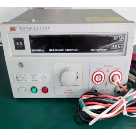 Withstand voltage testing machine