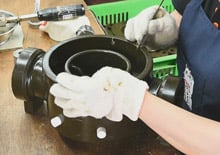 فرآیند ریختهگری سرمایهگذاری مرحله 5 - الگوی واکسزدایی