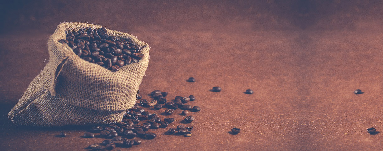 Kaffeebohnen aus Ursprung In Taiwan geröstet
