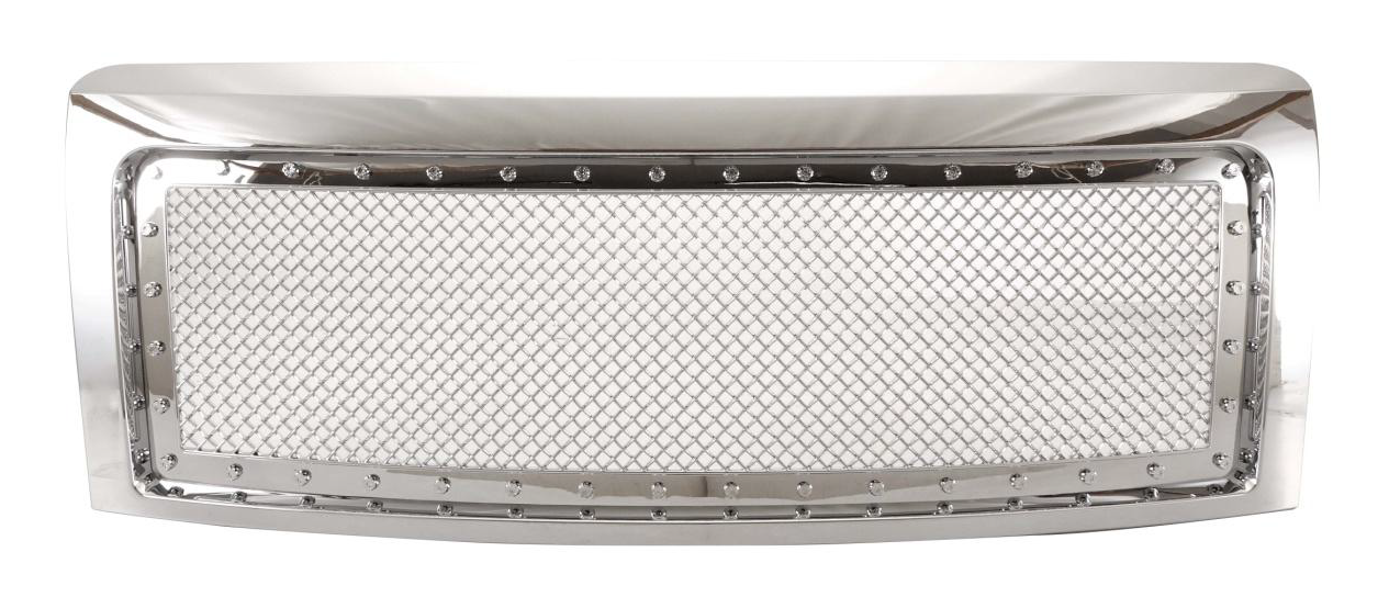 Grille de calandre chrome et noir Grille de calandre chrome et noir