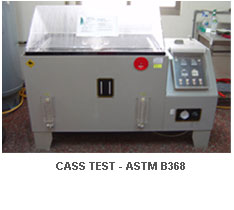 ΔΟΚΙΜΗ CASS - ASTM B368