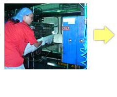 クロム電気めっきプロセスステップ2