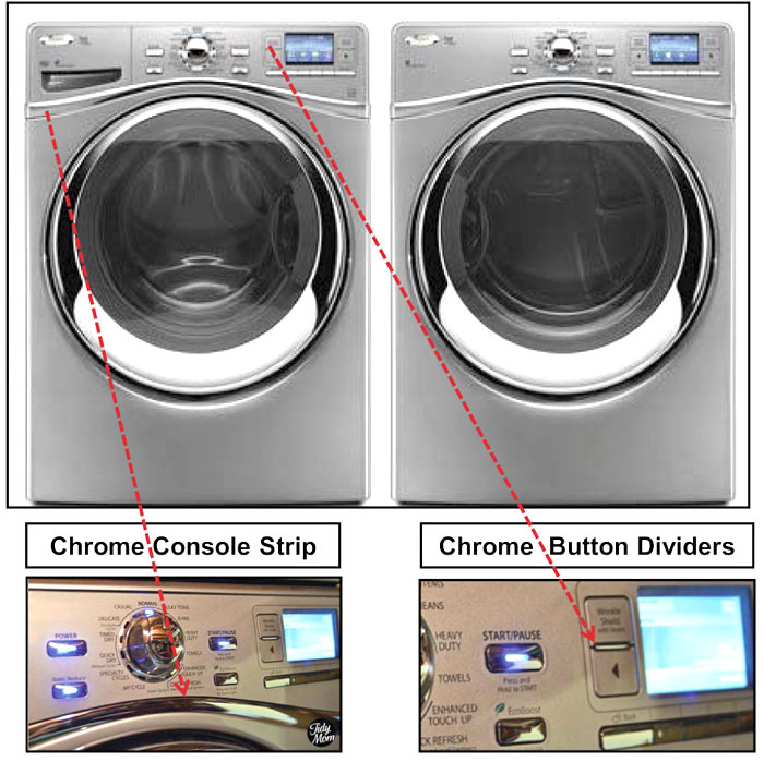 layanan pelapisan listrik pada mesin pengering dan mesin cuci Whirlpool