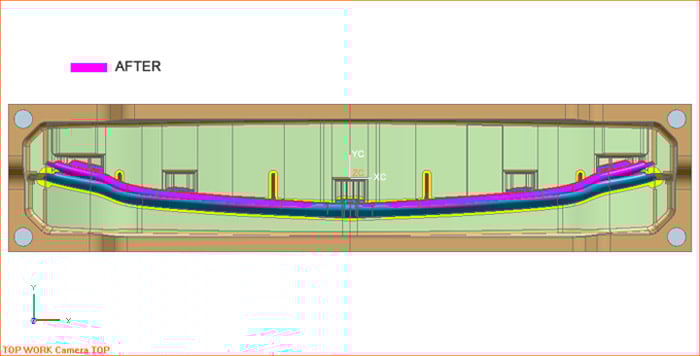 顧客向けフードガード改造(ビフォーアフター) - 電気メッキサービス