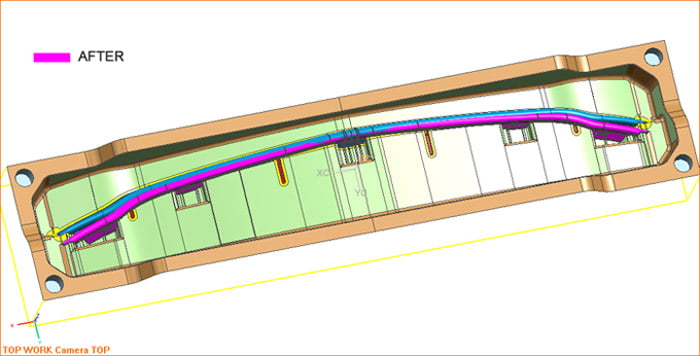 顧客向けフードガード改造(ビフォーアフター) - 電気メッキサービス