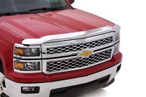 Silverado 1500 Hood Guard vai Bug Deflector Chrome