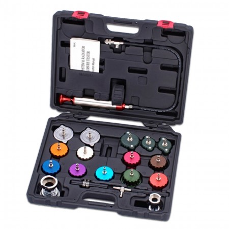 18pcs Cooling System & Radiator Cap Pressure Tester - 18pcs Cooling System & Radiator Cap Pressure Tester