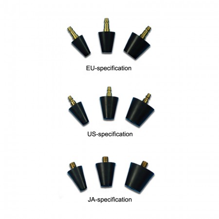 3PC Flushing Adapter Cone Set - 3PC Flushing Adapter Cone Set