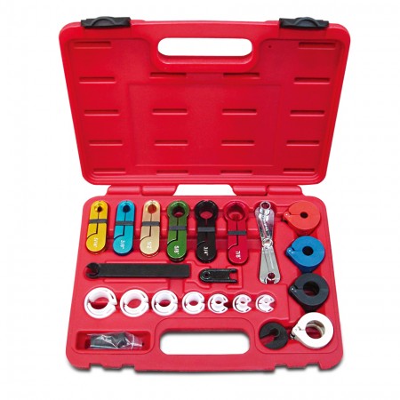 22pc Fuel & Air Conditioning Line Disconnect Tools Set - 22pc Fuel & Air Conditioning Line Disconnect Tools Set