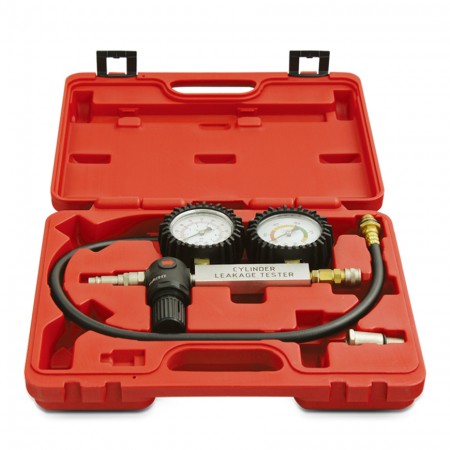 Two Gauge Cylinder Leakage Compression Tester Set - Two Gauge Cylinder Leakage Compression Tester Set