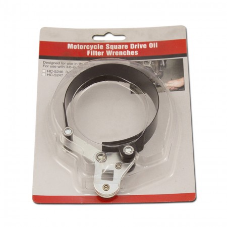 71-79mm Motorcycle Square Drive Oil Filter Wrench - 71-79mm Motorcycle Square Drive Oil Filter Wrench