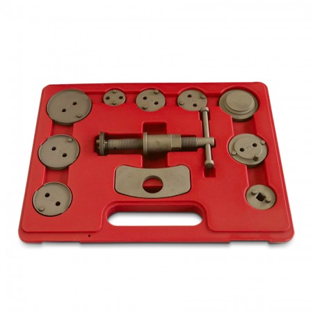 11pcs Disc Brake Caliper Tools Kit - Disc Brake Caliper Tool Adapters Kit