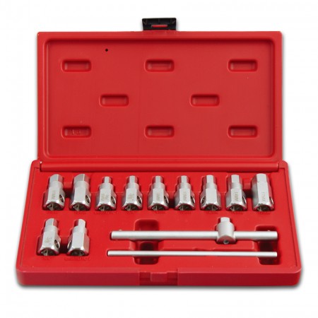 12pcs Oil Drain Plug Key Socket Set - 12pcs Oil Drain Plug Key Socket Set