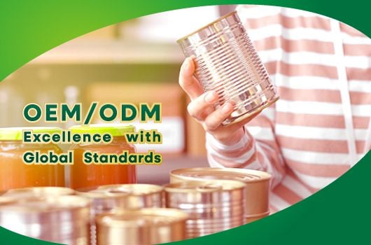 Fórmula de First Canned Food y etiqueta privada para su marca.