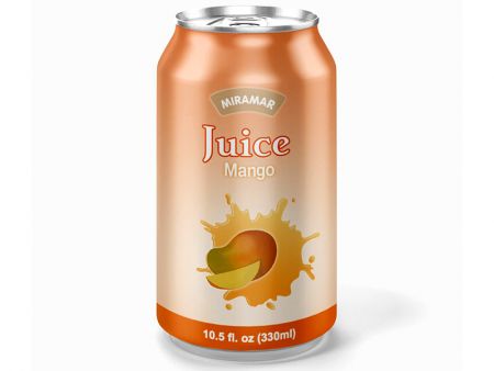 批發鐵鋁罐熱帶水果汁。