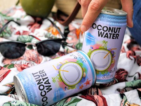 Coconut Water in Tinned Can.