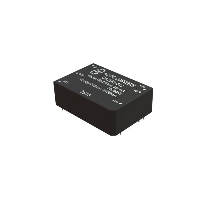 AC-DC Converter Module, 25W Single Regulated Output Power, 4.2KVac ...