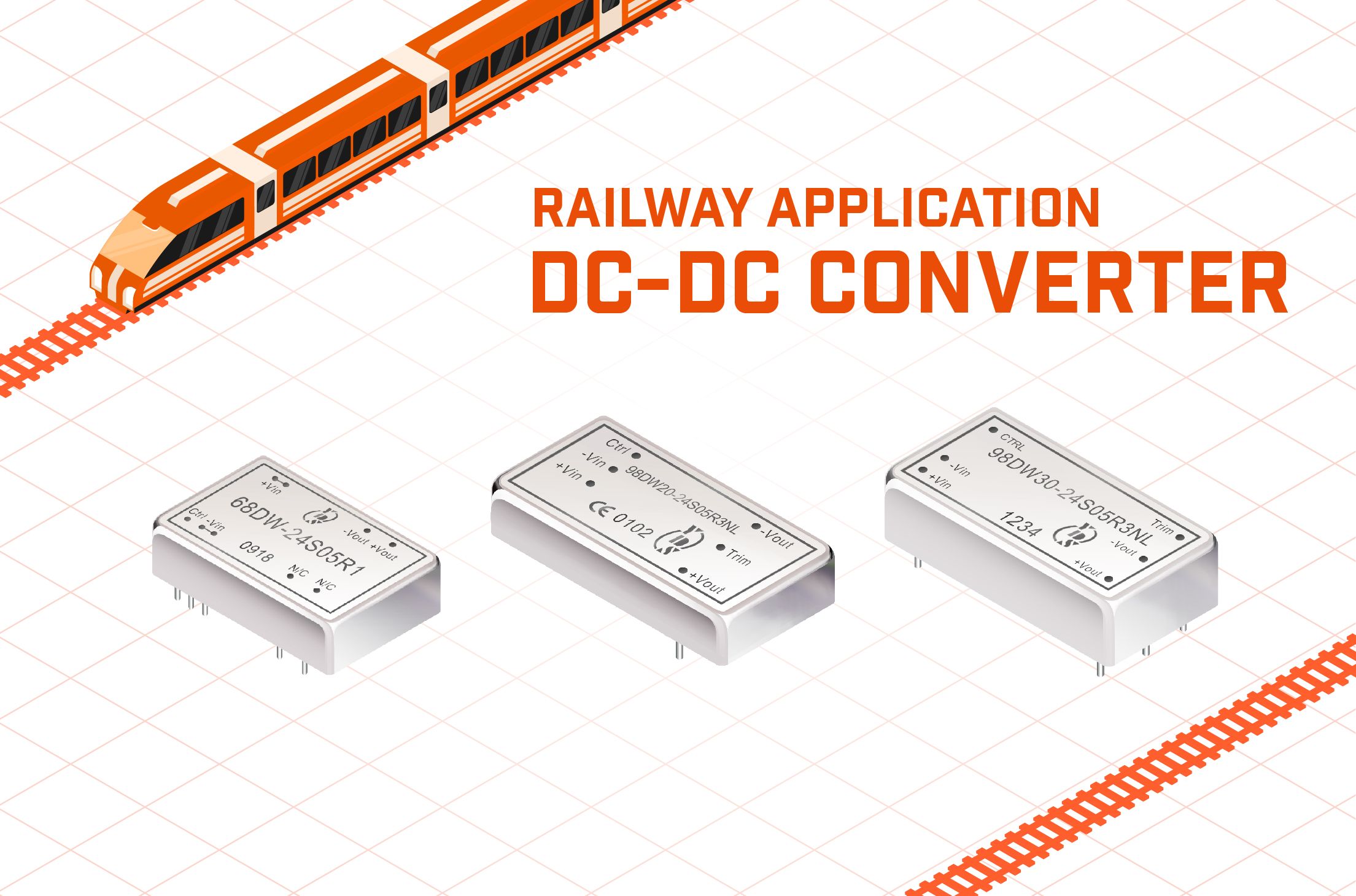 Convertisseur DC-DC pour application ferroviaire