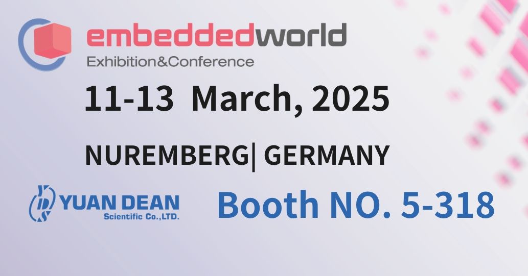 Join us at Hall 5-318 from Mar. 11-13, 2025 in Nuremberg, Germany