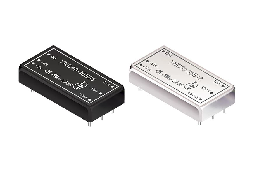 20~40瓦 超寬8:1輸入範圍 DC-DC電源轉換器