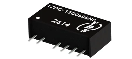 1W DC-DC 直流對直流電源轉換器:採用 SIP7 封裝、1.5KV~3KV 隔離與 82% 高效率規格 - 1瓦 SIP7 1.5KV~3KV隔離電壓 非穩壓直流對直流電源轉換器