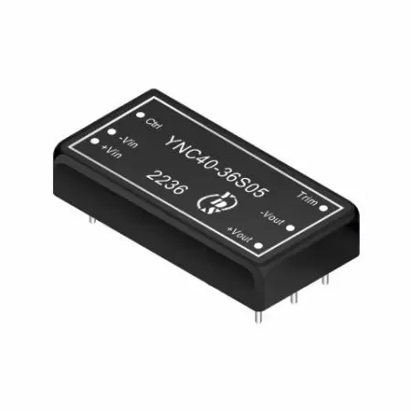 Ultra-wide 8:1 Input 40W DC-DC Converter