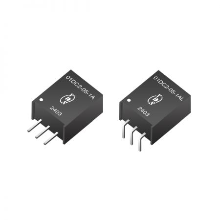 ตัวแปลง DC-DC แบบ Single Output Non-isolated ขนาด 3PIN SIP - ตัวแปลง DC-DC แบบ Single Output SIP3 ขนาดแพ็คเกจ 1A