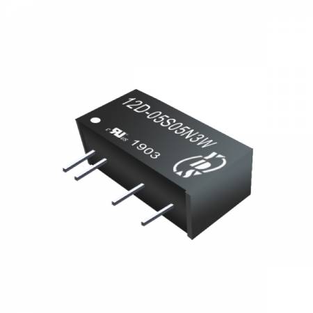 3W 3KV Isolation SIP7 Unregulated Output DC-DC Converters - 3W 3KV Isolation SIP DC-DC Converters