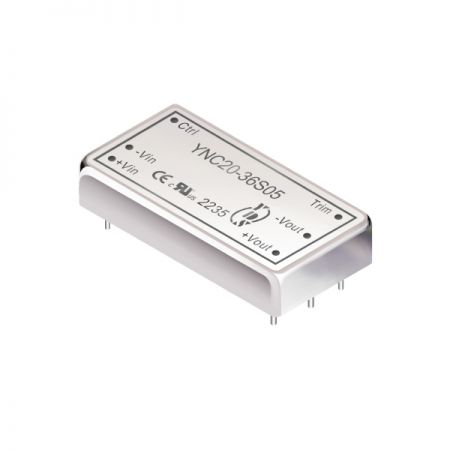 8:1 Wide Input Voltage Range 20W 2.25KV Isolation DC-DC Converters - 8:1 20W 2.25KV Isolation DIP Package DC-DC Converters