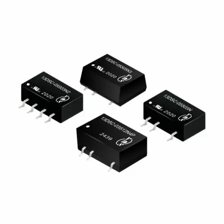 High Efficient SMD 1W 1.5KVDC & 3KVDC Isolation DC-DC Converters - High Efficient 1W 1.5KVDC&3KVDC isolation SMD DC-DC Converters