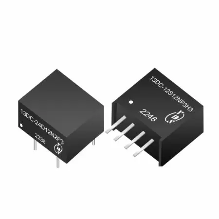 High Efficient 3W SIP & DIL 1.5KVDC & 3KVDC Isolation SIP DC-DC Converters - High Efficient 3W 1.5KVDC & 3KVDC isolation DC-DC Converters