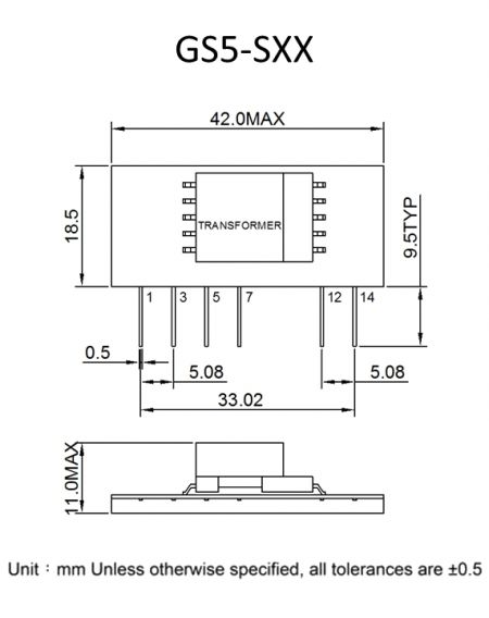 5sfg Power Module Open Frame AC-DC Power Module, 5W Output Power, 3KVac Isolation, Single ...