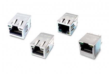 1 x 1 Integrated RJ45 Jacks - Single Port RJ45 Connectors