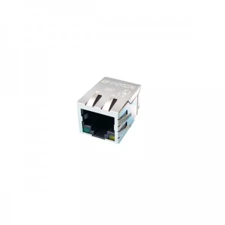 Single Port 100/1000 Base-T RJ45 Jack with Magnetics - Single Port 100/1000 Base-T RJ45 Jack with Magnetics