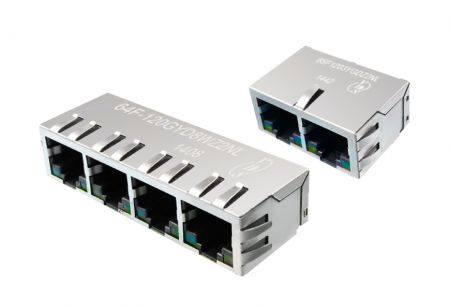 1 x N Integrated RJ45 Jacks - 1 x N Port RJ45 Connectors