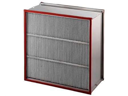 Box/Header Type High Temperature HEPA Filter