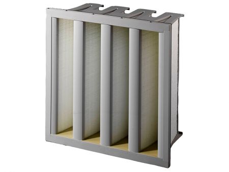 V-Bank Orta Filtre - Hava İşleme Sistemleri için V-Bank Orta Filtre