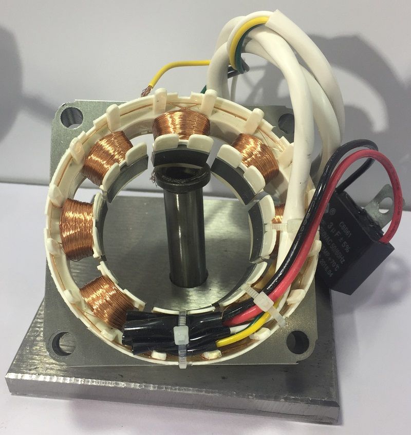 New invention for AC fan motors to save at least 30% copper wires.