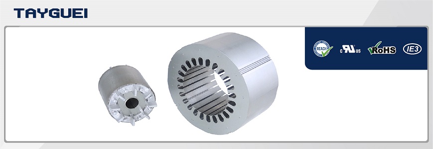 Laminación del estator del rotor, núcleo del motor para ventilador eléctrico de aire