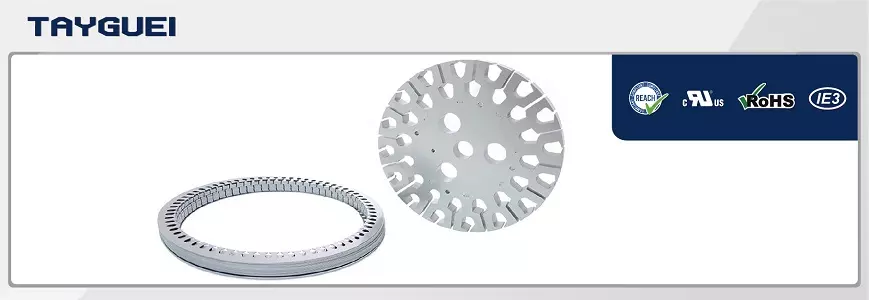 Moteur de ventilateur de plafond, stator magnétique, rotor, enroulement d'armature, laminage