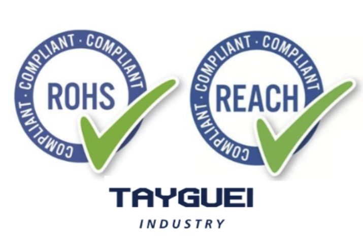 TayGuei Industry has officially completed SGS verification for its electric motor components and silicon steel motor lamination products, confirming full compliance with EU RoHS and REACH regulations.