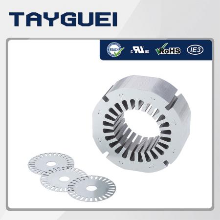 AC馬達定子轉子矽鋼片 - AC馬達定子轉子矽鋼片