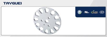 Laminación de estator de 130 mm para motor de ventilador de techo BLDC - Laminación de estator de 130 mm para motor de ventilador de techo BLDC