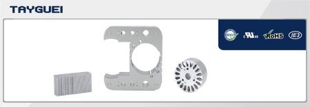 Laminación de estator y rotor de 60x30 mm para motor de polo sombreado - Laminación de estator y rotor de 60x30 mm para motor de polo sombreado