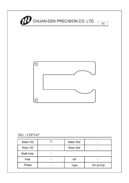 Cet ensemble stator rotor est principalement utilisé pour les moteurs submersibles classiques, tels que les chaudières électriques et les pompes d'aquarium. Le diamètre extérieur du rotor est de 71 x 47 mm. La forme est avec une ouverture. Le type de fente du stator est de type U.