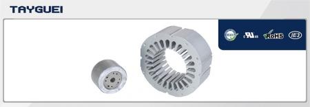 Laminace statoru rotoru o rozměrech 100x53 mm pro dvoupólový motor - Laminace statoru rotoru o rozměrech 100x53 mm pro dvoupólový motor