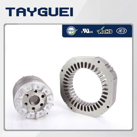 4極和6極馬達定子轉子矽鋼片 - 4極和6極馬達定子轉子矽鋼片