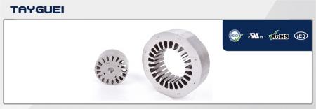 Stator rotorových lamel o rozměrech 90x47 mm pro dvoupólový motor - Stator rotorových lamel o rozměrech 90x47 mm pro dvoupólový motor