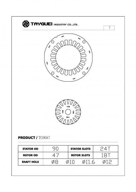 Hausgeräte-Wasserpumpenmotoren Stator-Rotor-Lamellen.